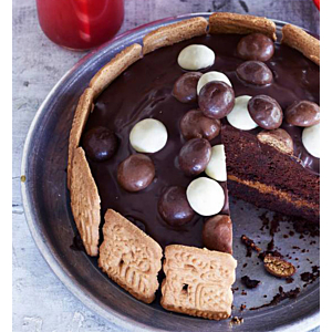 Chocolade kruidnotentaart