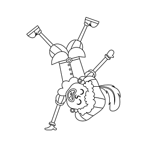 Acrobaat piet 2