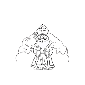 Sint en maan